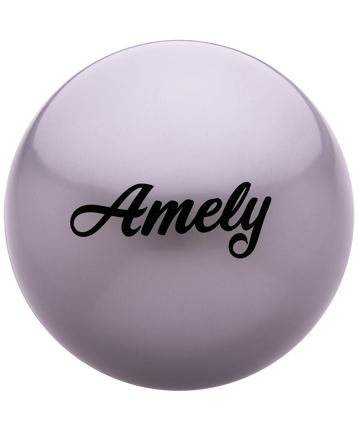 Мяч для художественной гимнастики AGB-101, 15 см, серый