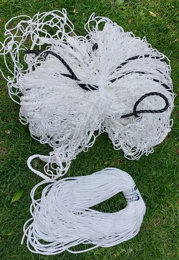 Сетка футбольная 5х2 м, нить D=2,2 мм (15.206)