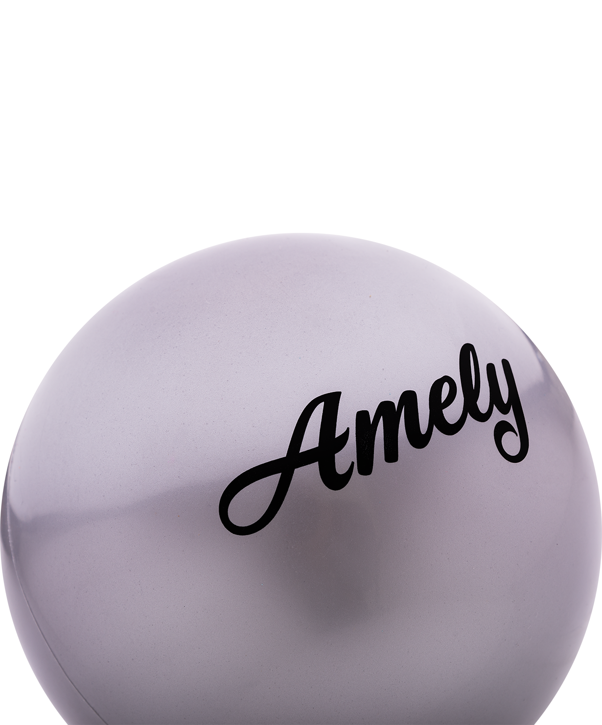 Мяч для художественной гимнастики AGB-101, 15 см, серый