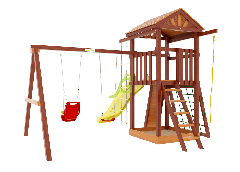 Детская площадка IgraGrad Панда Фани Gride Color