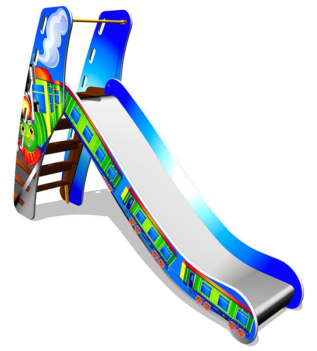 Горка детская ZION Поезд (Г040)