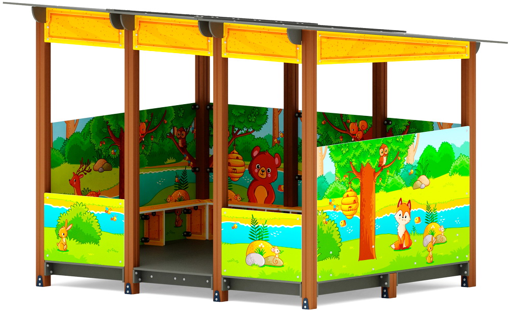 Теневой навес (Полянка) МФ 78.31.24-07