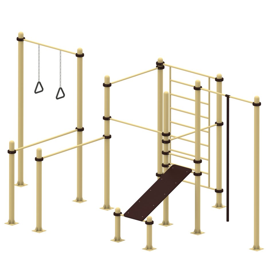 Спортивный комплекс для подготовки к сдаче нормативов ГТ 03 Air-Gym YSK82