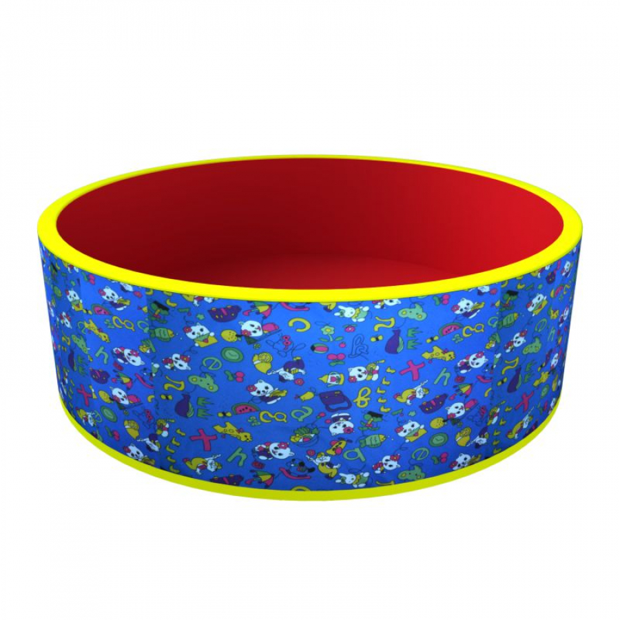 Сухой бассейн «Веселая поляна» ДМФ-МК-02.51.03 (синий/красный + 200 шаров)