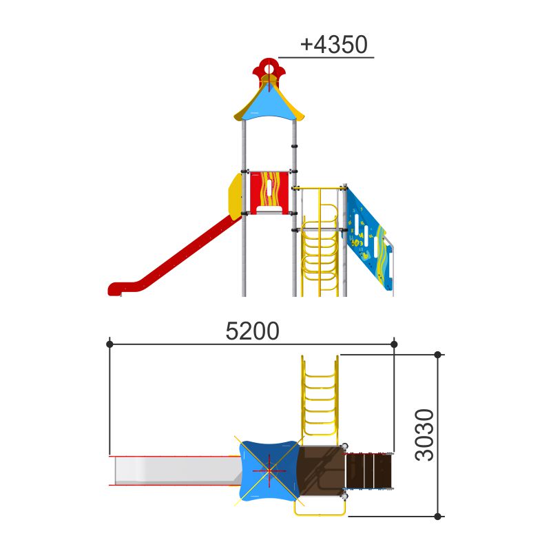 Игровой комплекс «Romana 101.03.00»