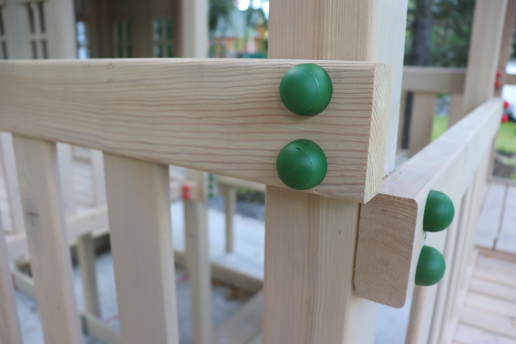 Колпачок пластиковый (зеленый) для детской площадки slp systems