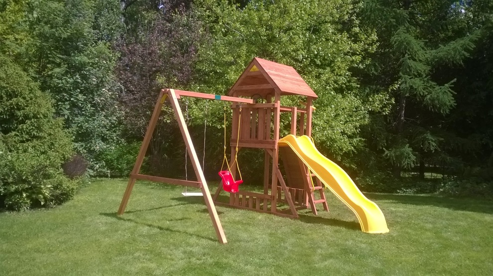 Детский деревянный игровой комплекс ПАРИЖ