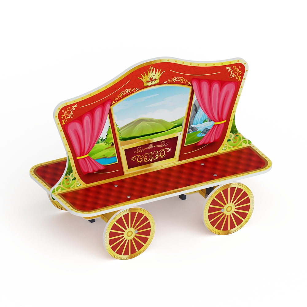 Скамейка КАРЕТА для детской площадки МФ 41.03.05