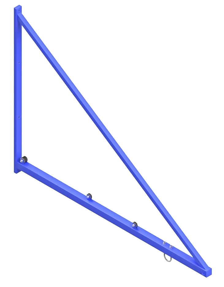 Консоль для гимнастических колец и каната (04.420)