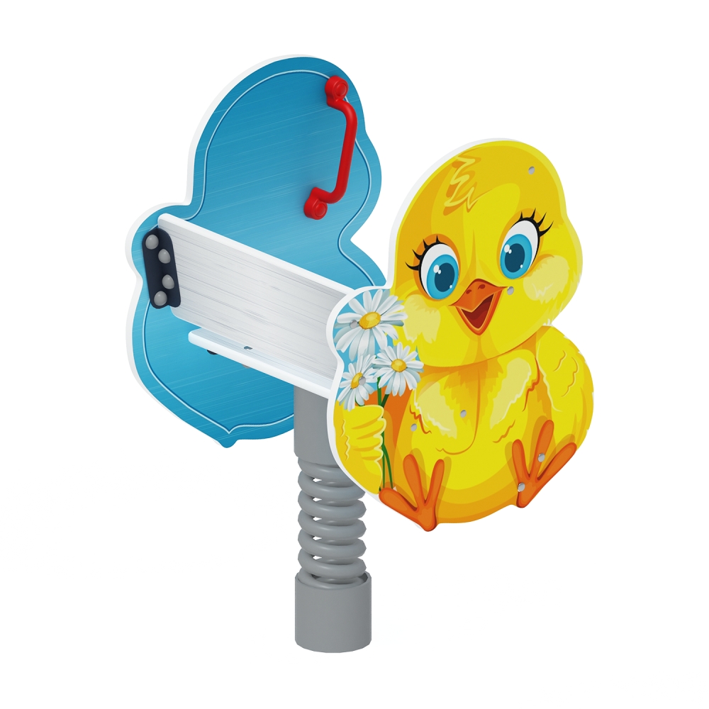 ЦЫПЛЕНОК качалка на пружине ИО 22.01.03-01