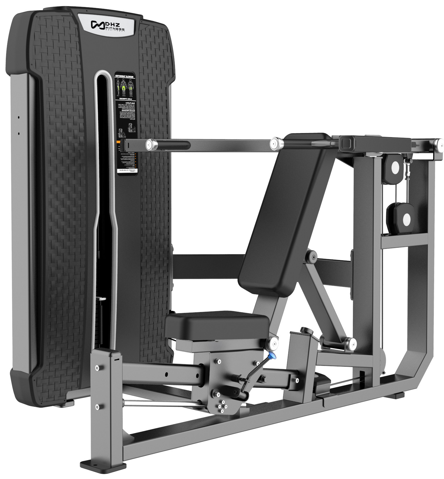 E-4084A Жим от груди и плеч. Стек 110 кг