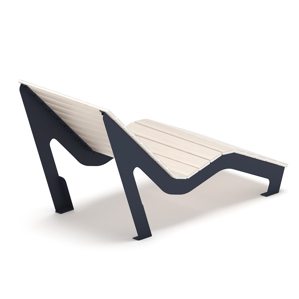 Шезлонг парковый (Светлый дуб) МФ 42.03.01-11