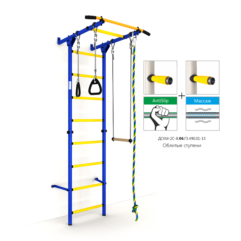 ДСКМ "Карусель S1" (ДСКМ-2С-8.06.Г3.490.01-13) белый антик/золото