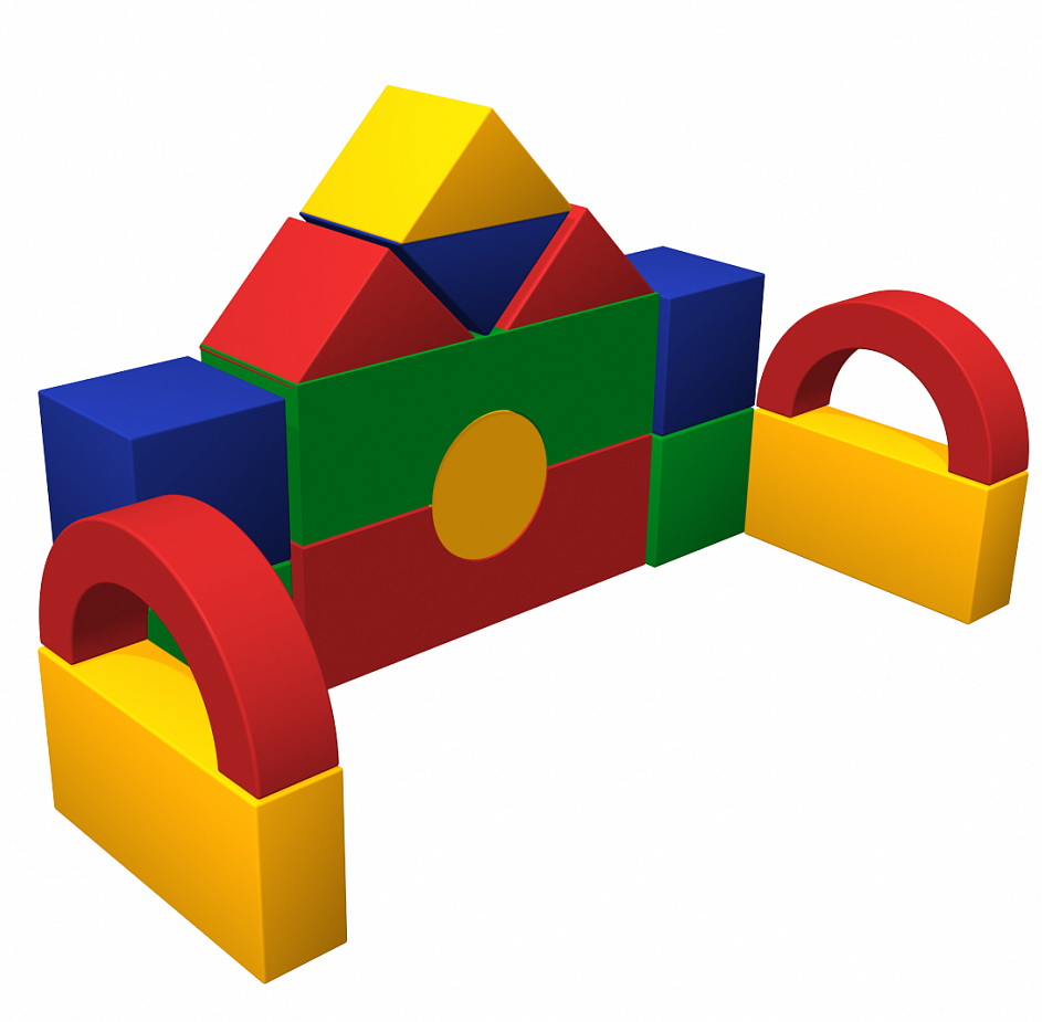 Мягкий конструктор  ТЕРЕМОК Romana (ДМФ-МК-15.90.08)