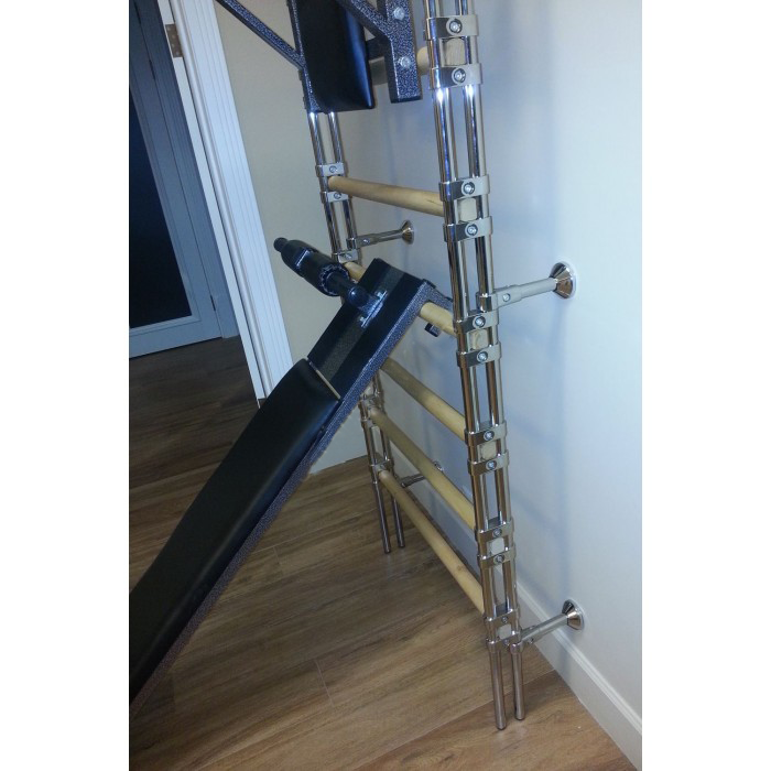 Комбинированная шведская стенка КОМБИ (Хром-бук)