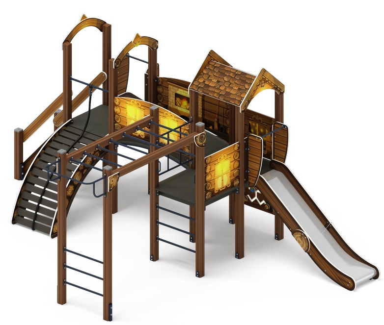 РАДА (Эко) детский игровой комплекс ДИК 2.01.2.08-32 (Н=1200)