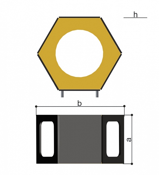 Гайка вертикальная Romana 115.07.00