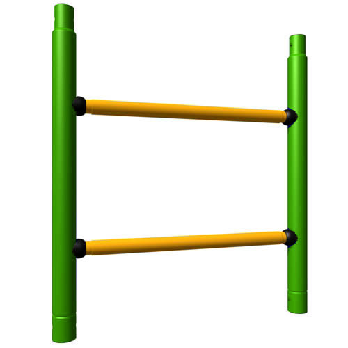 ДСКМ "Карусель" ВО 92.70.2.00.490.01 Вставка 2 ЭКОНОМ зелёно/желтый