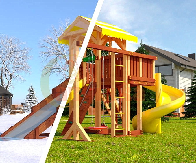 Детская площадка Савушка "4 сезона" - 9