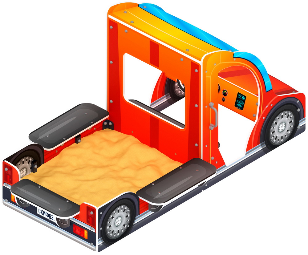 ГРУЗОВИЧОК песочница ИО 5.03.03-10