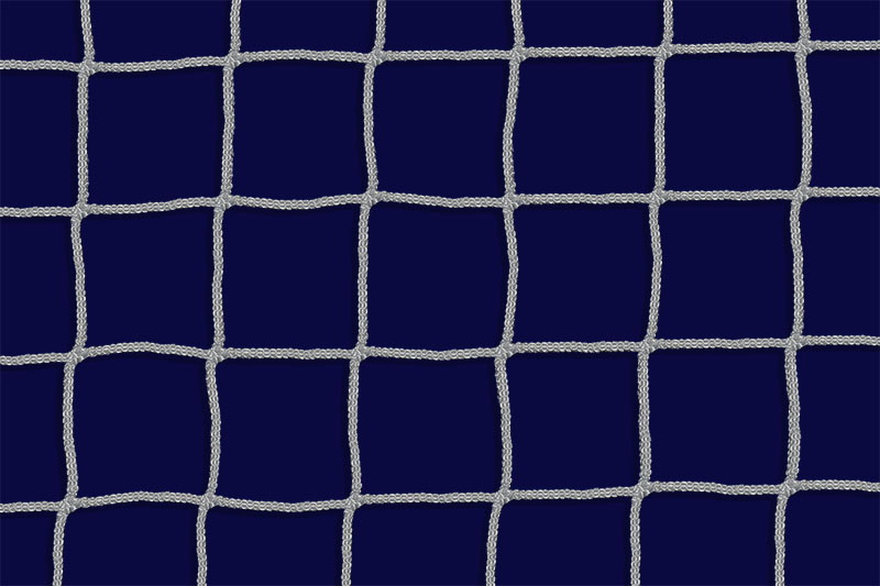Сетка для хоккейных ворот, нить D=2,6 мм (хоккей с мячом) (17.208)