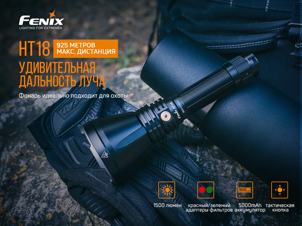 Фонарь Fenix HT18