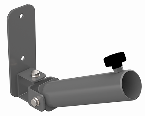 Крепление штанги на раму