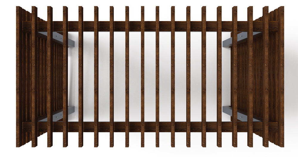 Пергола беседка МФ 77.01.03-01/без поликарбоната/