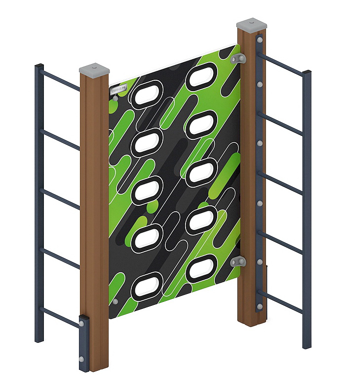 СТЕНКА ДЛЯ ЛАЗАНЬЯ для детской площадки Тип 1 СО 1.20.04-01