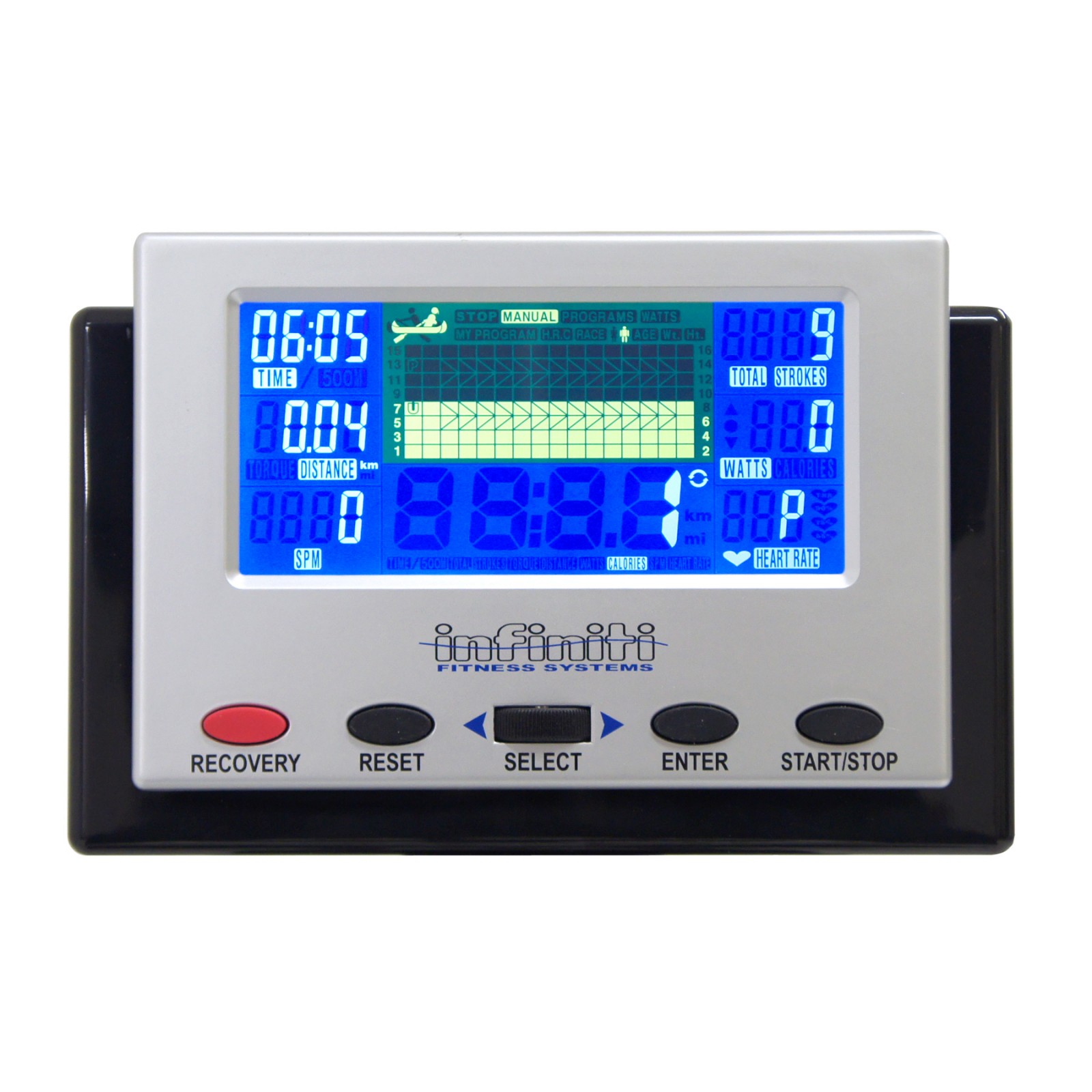 Гребной тренажер электрический INFINITI R70i