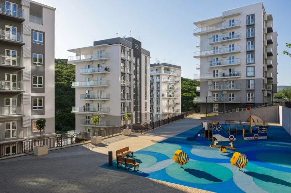 Качалка на пружине для детской площадки Рыбка КБ-25