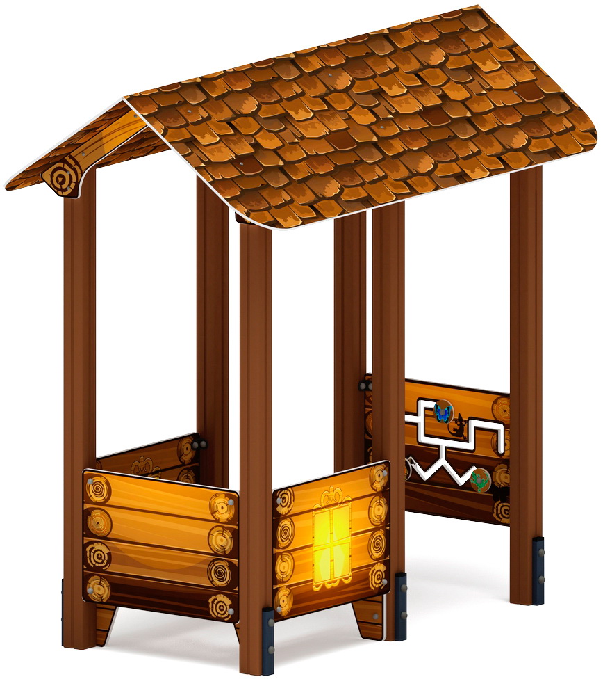 ДОМИК СРЕДНИЙ 1 (Эко) МФ 10.01.05-02