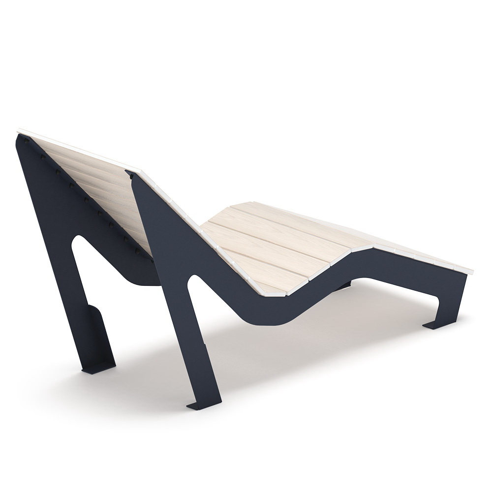 Шезлонг парковый (Светлый дуб) МФ 42.03.01-01