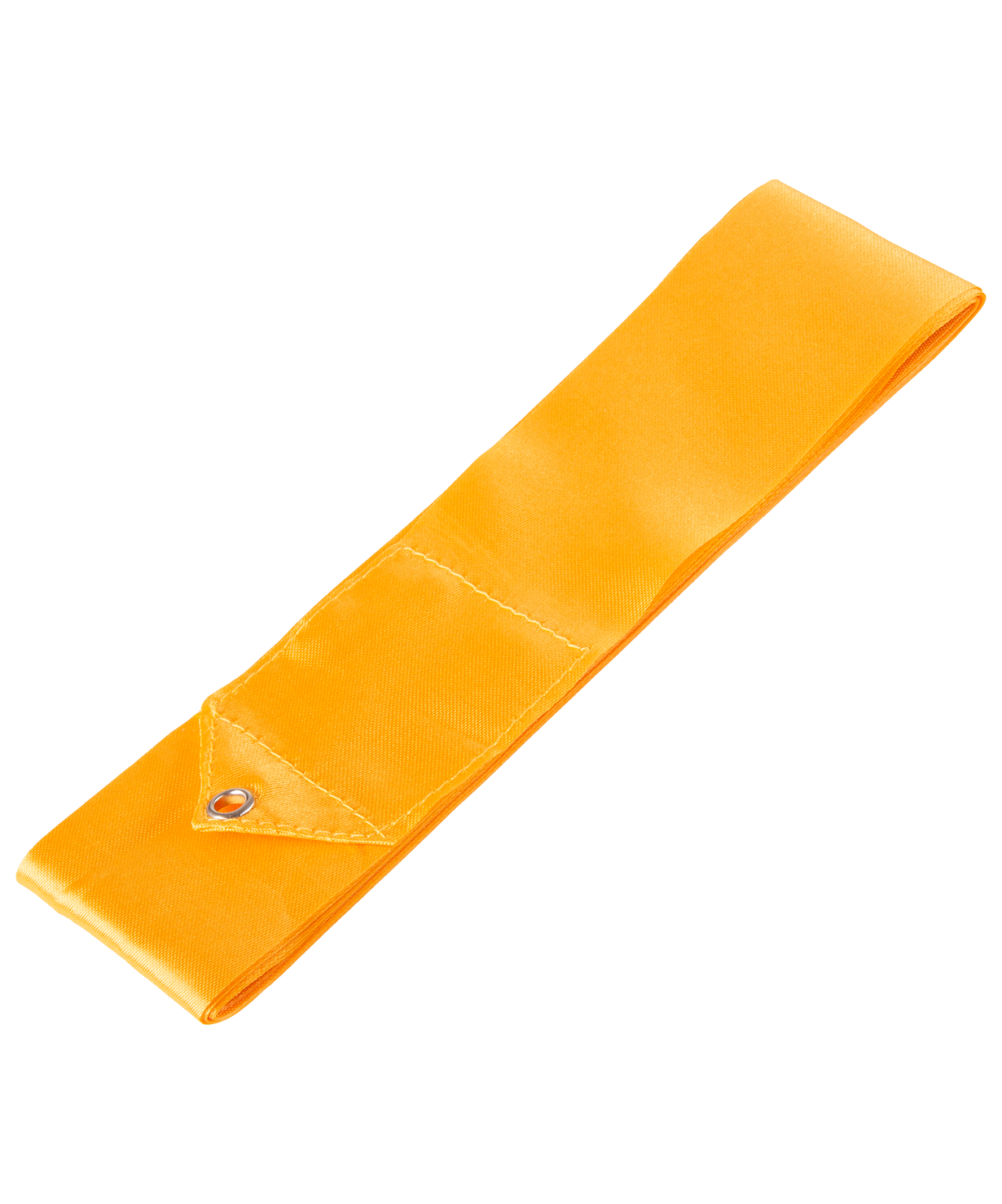 Лента для художественной гимнастики AGR-201 4м, с палочкой 46 см, оранжевый