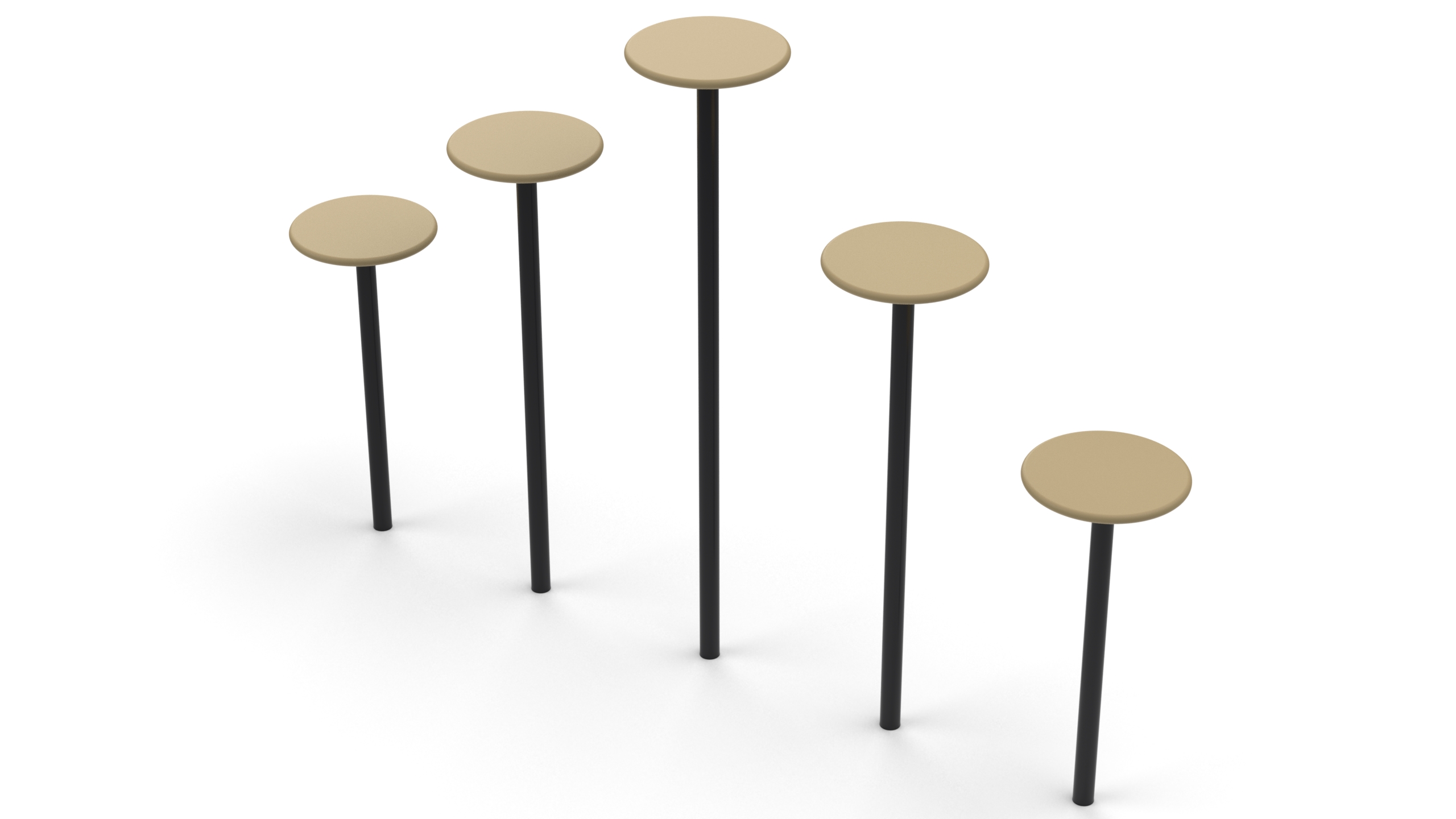 Пеньки разноуровневые для дрессировки собак Air Gym ADG6