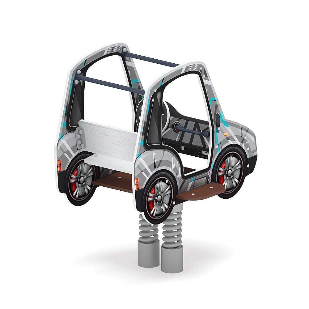 МАШИНКА (средняя) качалка на пружине ИО 23.03.01-04