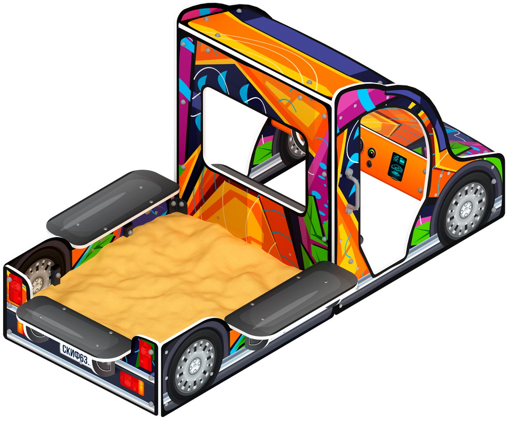 ГРУЗОВИЧОК песочница ИО 5.03.03-11