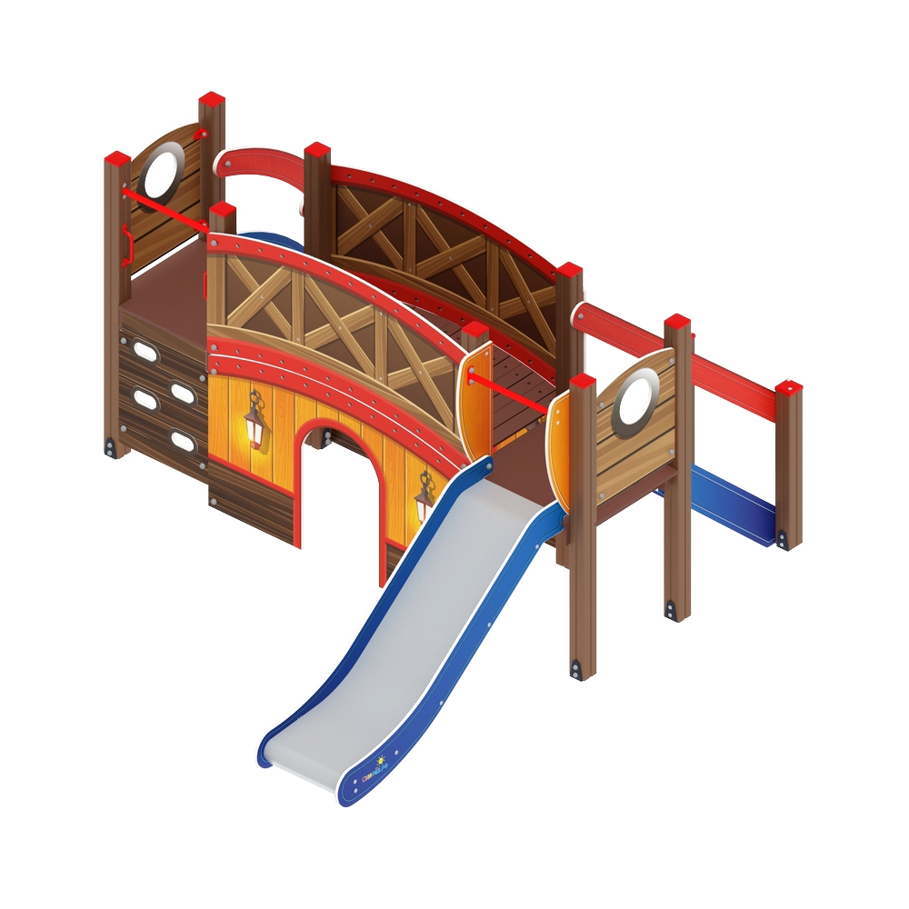 КАРАПУЗ детский игровой комплекс ДИК 1.001.01 (H=900)