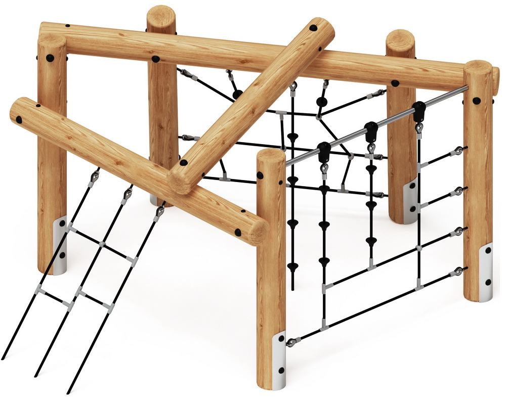 Детский комплекс Спортивная серия (Лиственница) СК 1.08.02-Л