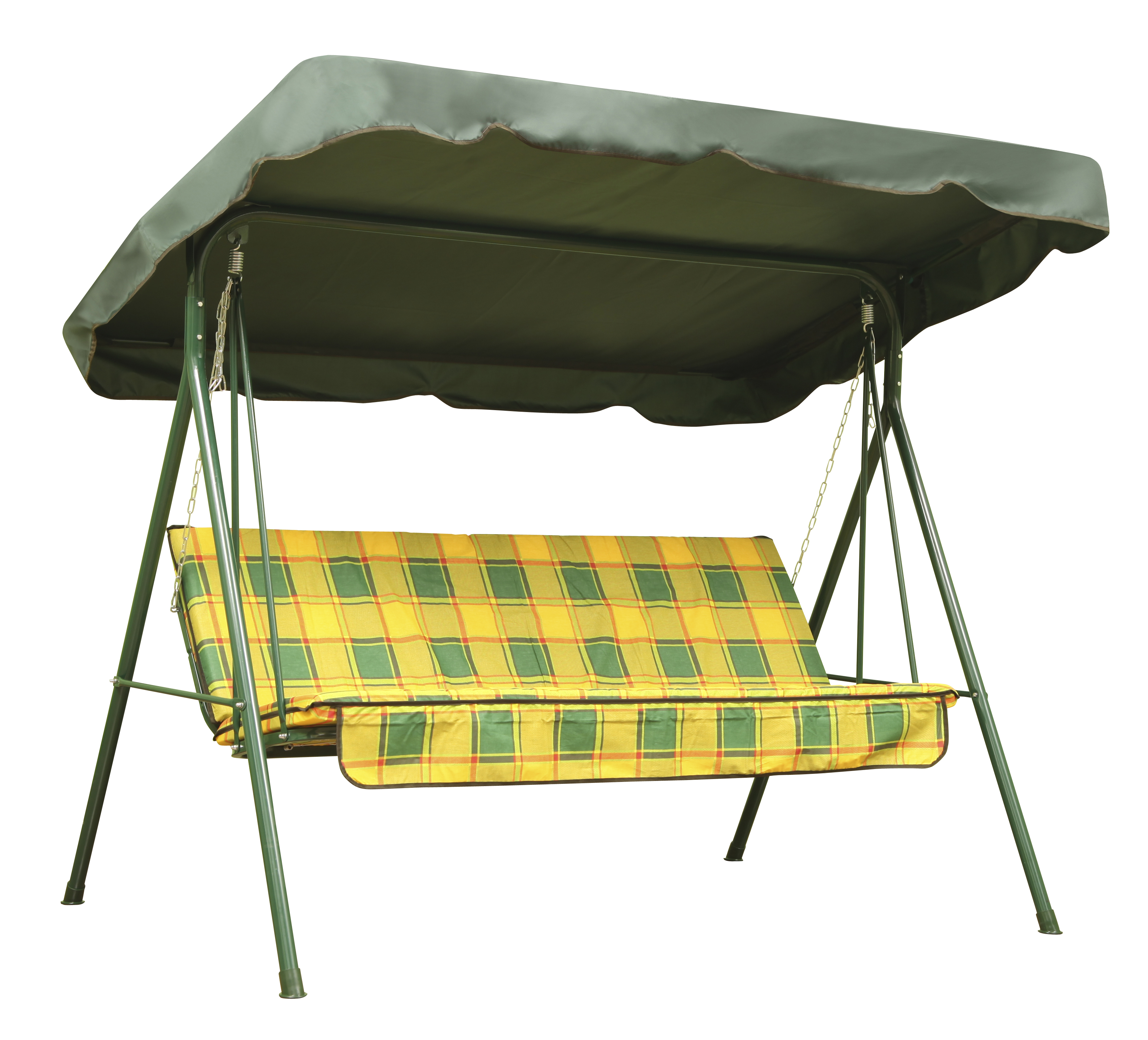 Качели садовые "Пилот" зелёный