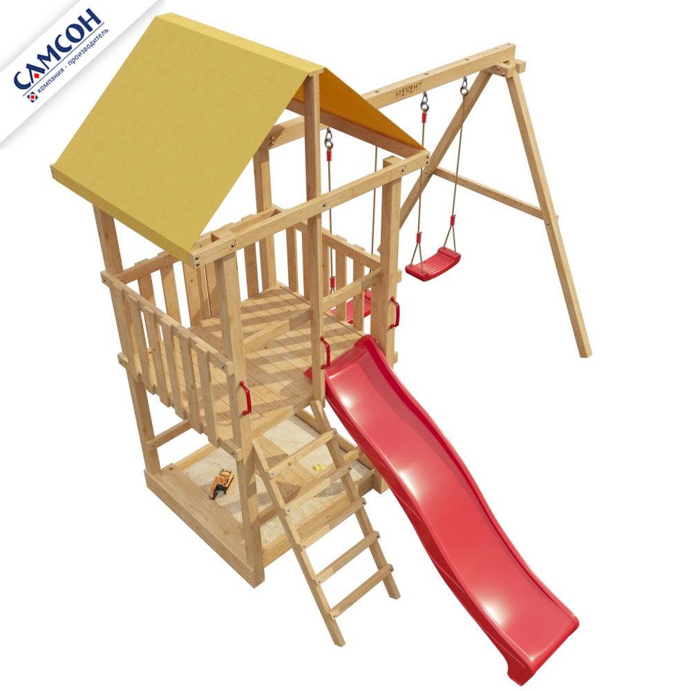 Детская деревянная игровая площадка ЭЛЕМЕНТ 3 Самсон