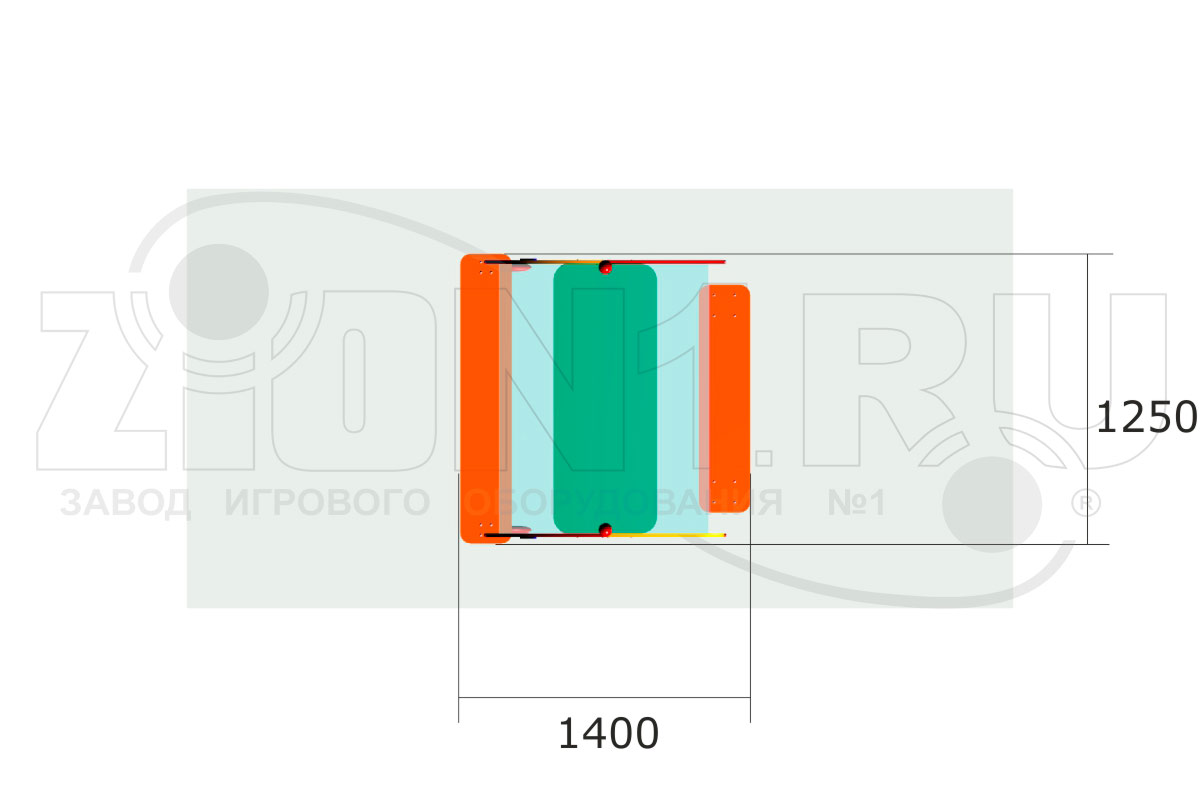 Столик детский с навесом ZION Зонтик (СП072)