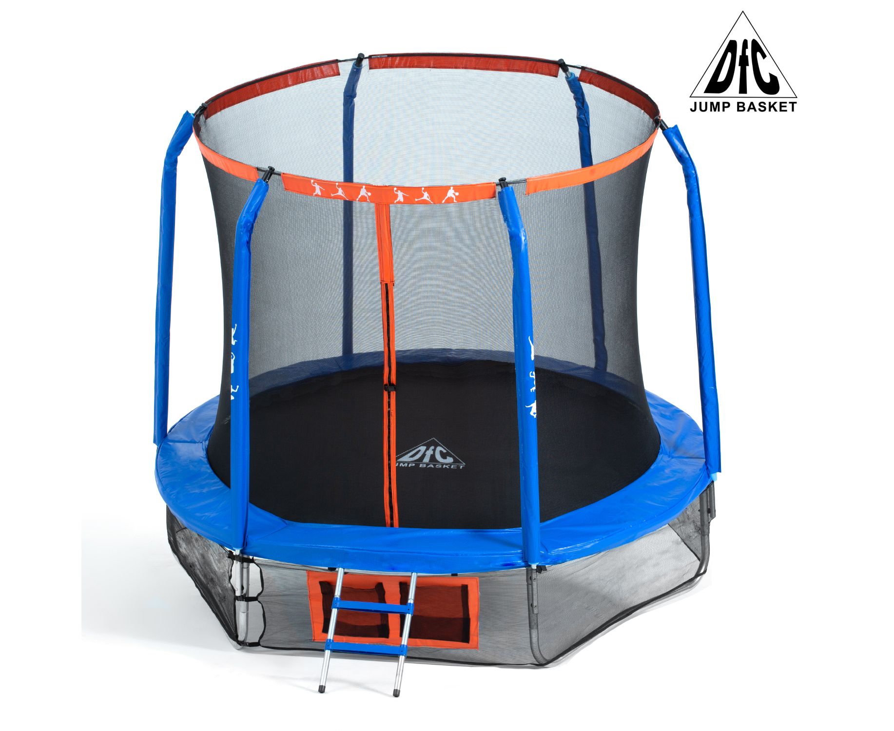 Батут DFC Jump Basket 12ft с лестницей (365 см)