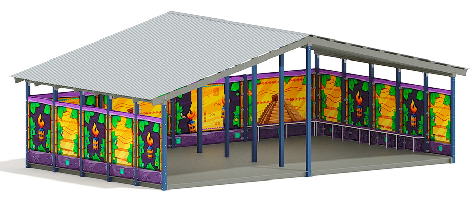 Теневой навес (Майя) МФ 70.8.5-06
