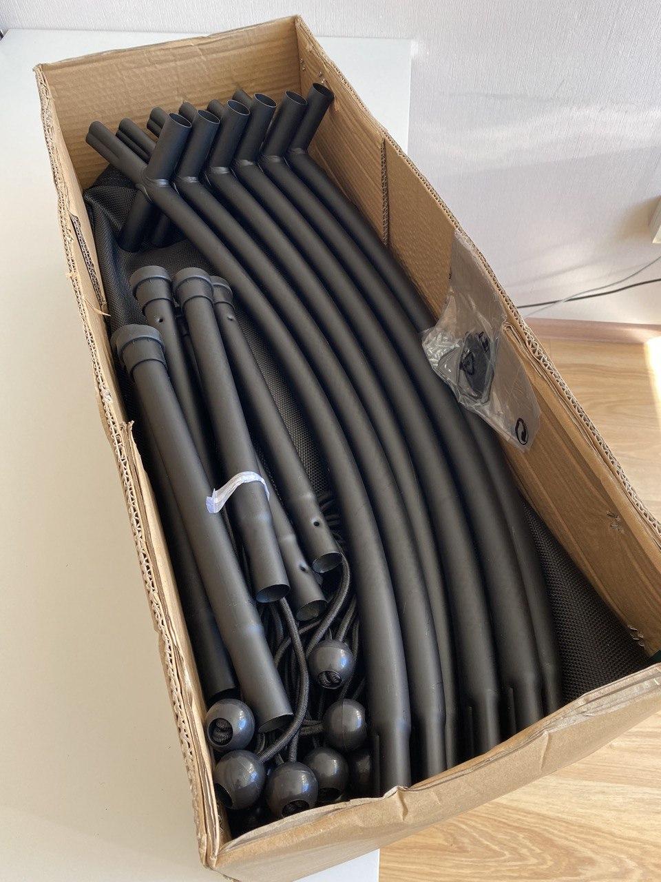 Батут детский с защитной cеткой PERFETTO SPORT 5, диаметр 1,4 м