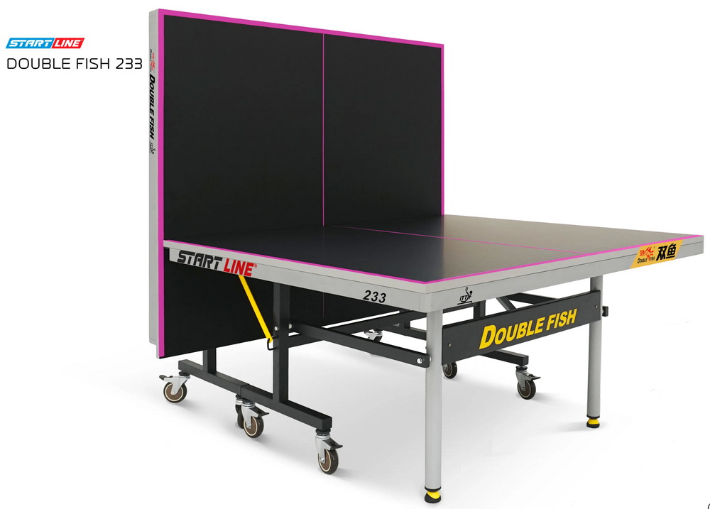 Теннисный стол DOUBLE FISH 233 Черный