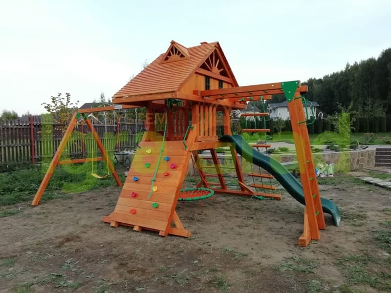 Детская площадка IgraGrad Крепость Фани с рукоходом (домик)
