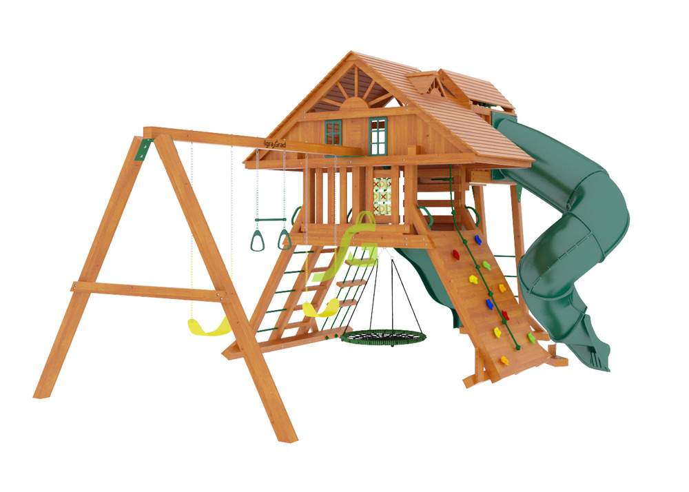 Детская площадка IgraGrad Крепость Фани Deluxe 2