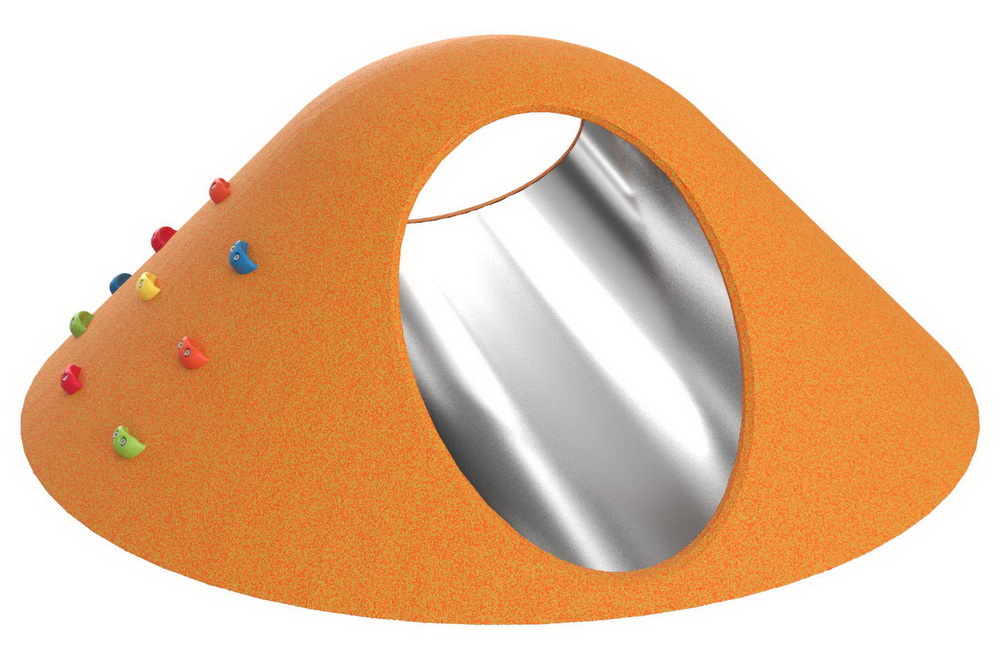 Резиновая 3D-фигура ZION Холм с тоннелем (для парков и детских площадок)