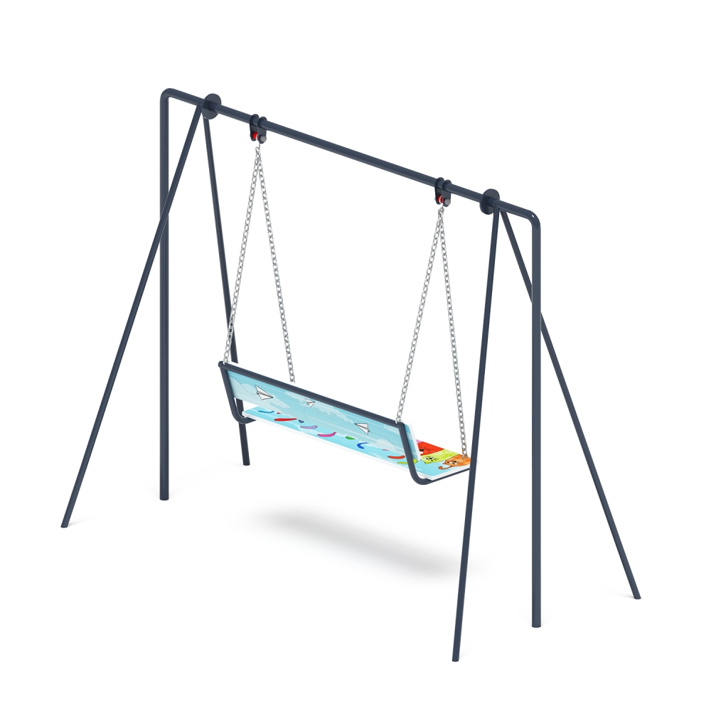 Качели ДИВАН (Коты) для детской площадки МФ 43.01.01-01